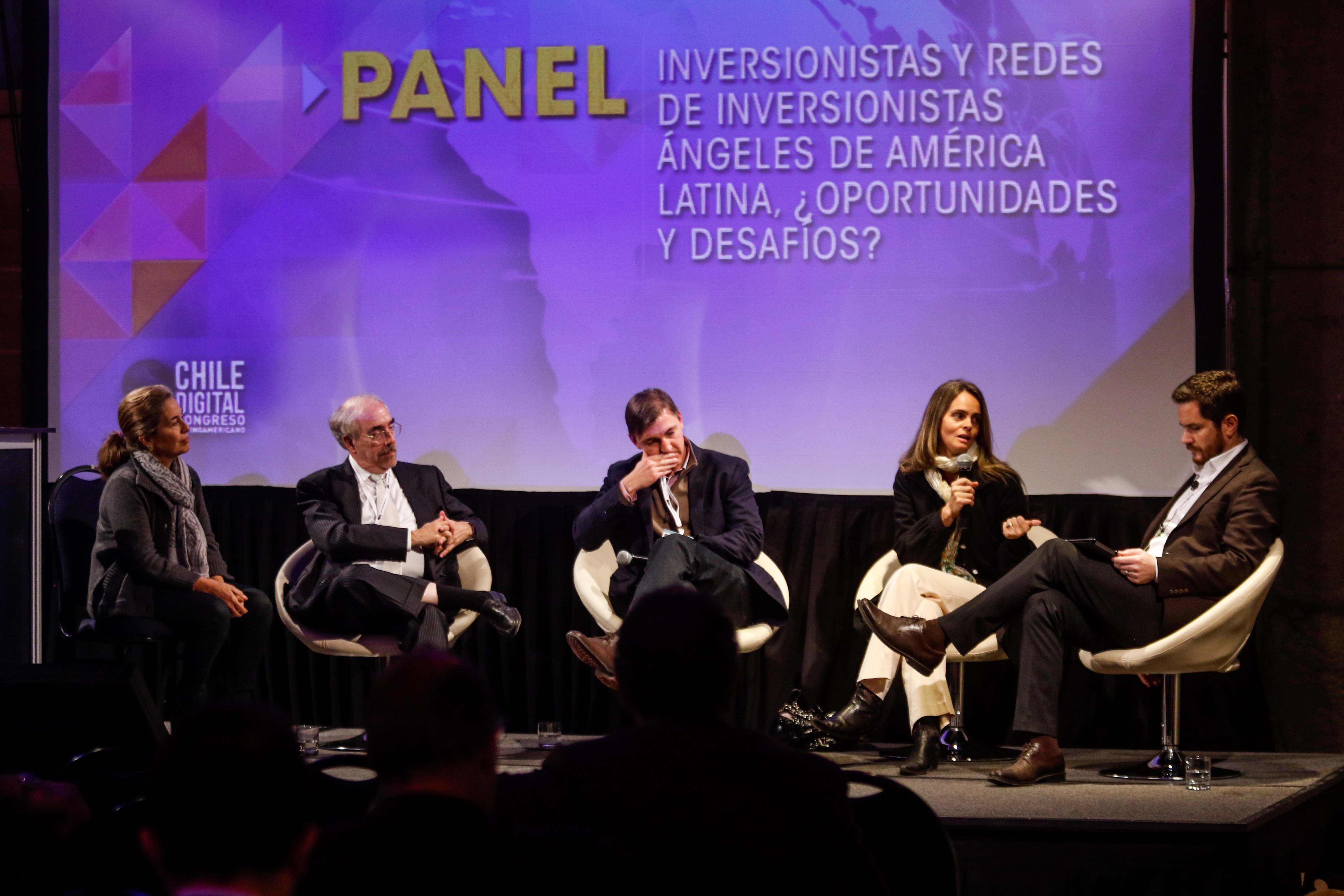 Panel,  Latam Venture Capital Forum en el congreso latinoamericano Chile Digital